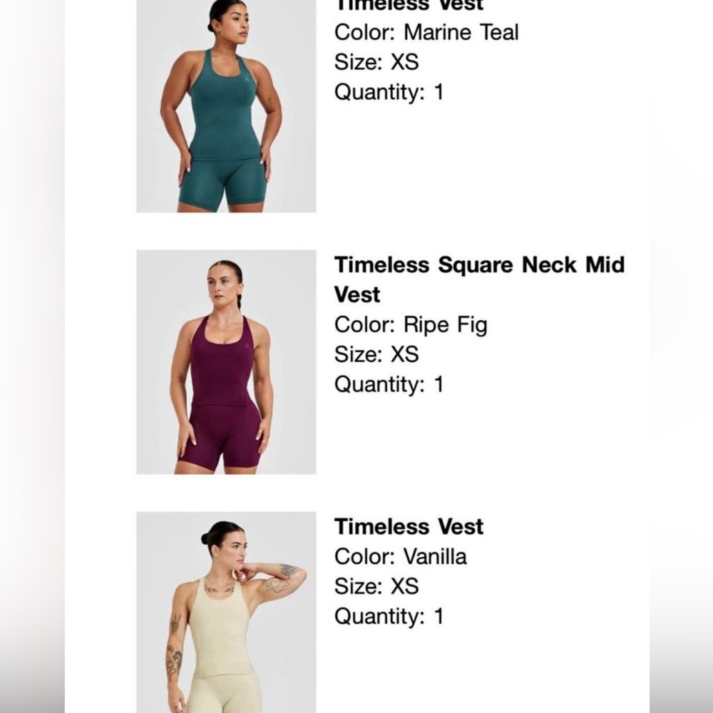 Omer active tops
